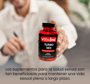 Hombre Satisfecho con TurboSex su Suplemento para Mejorar su Salud Sexual